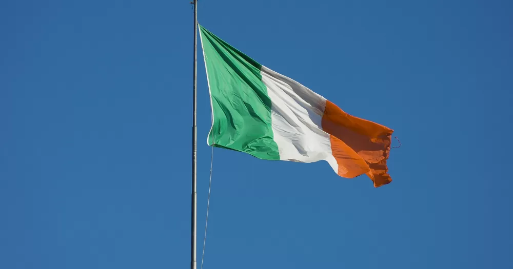 The irish tricolour #OurFlag