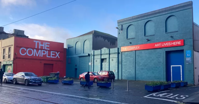 The Complex building, a cornerstone of Dublin’s cultural ecosystem.