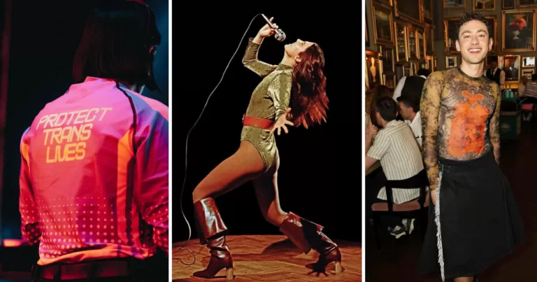 Artists performing at this years trans mission concert. From right to left, Romy, Wolf Alice and Ollie Alexander