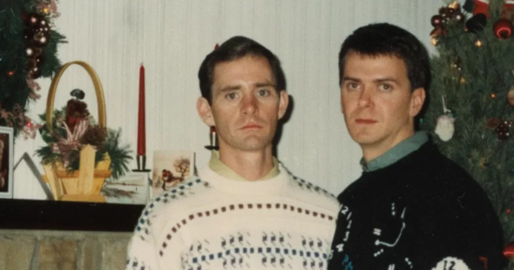 Scott Page and his partner Greg, in Cashing Out