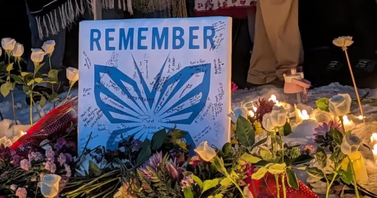 A memorial for Renée Good who's independent autopsy results have been released