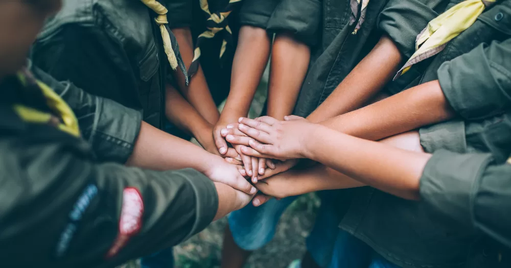 A group of Girl Scouts - This article covers the cookie sales by Trans Girls Scouts