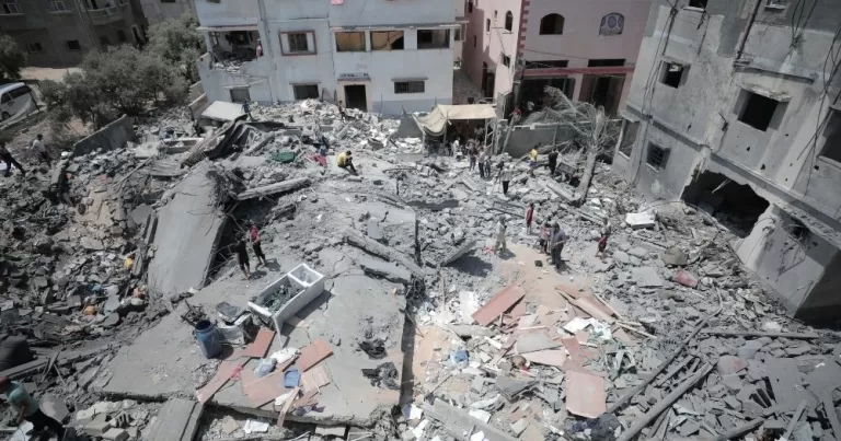 Destruction in Gaza