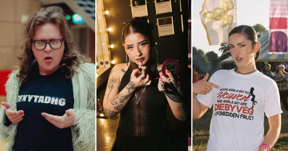 SexyTadgh, VATICANJAIL and DIEBYVEG, who will all perform at the We-Consent event Tonn Guthanna