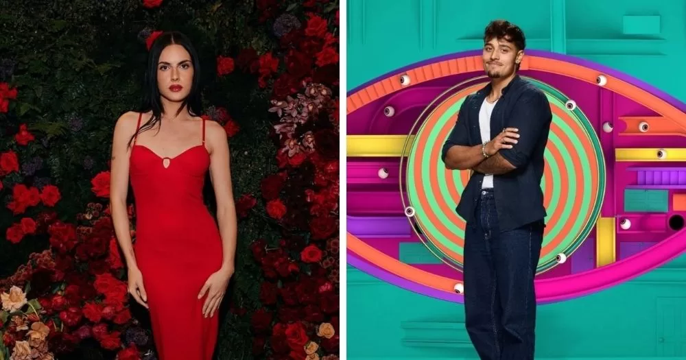 The image shows actor Bel Priestley and star Zelah Glasson, on the left and right respectively, both feature in the latest Cosmopolitan issue reflecting on one year since the Supreme Court ruling. Bel is wearing a red dressed posed on the red carpet, and Zelah is posed with a navy shirt.