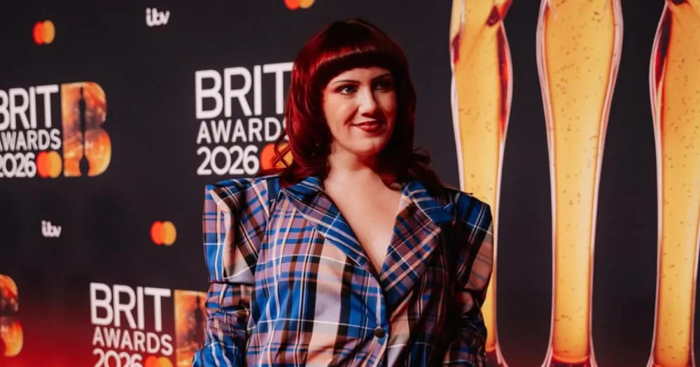 CMAT attending the BRIT Awards