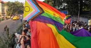 A Pride march in India.