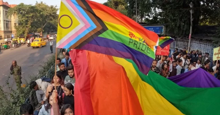 A Pride march in India.