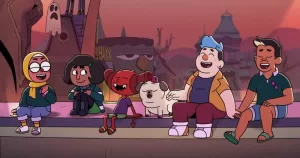 Cartoon characters from Dead End: Paranormal