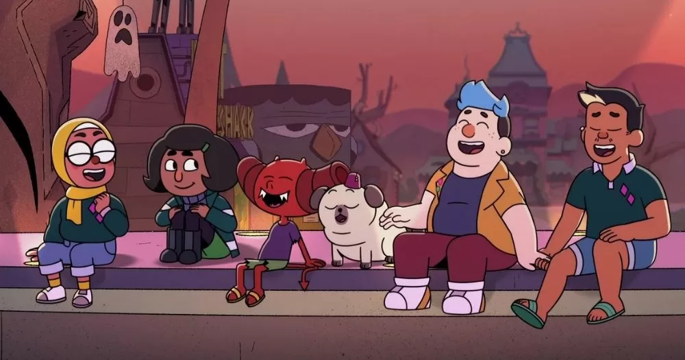 Cartoon characters from Dead End: Paranormal