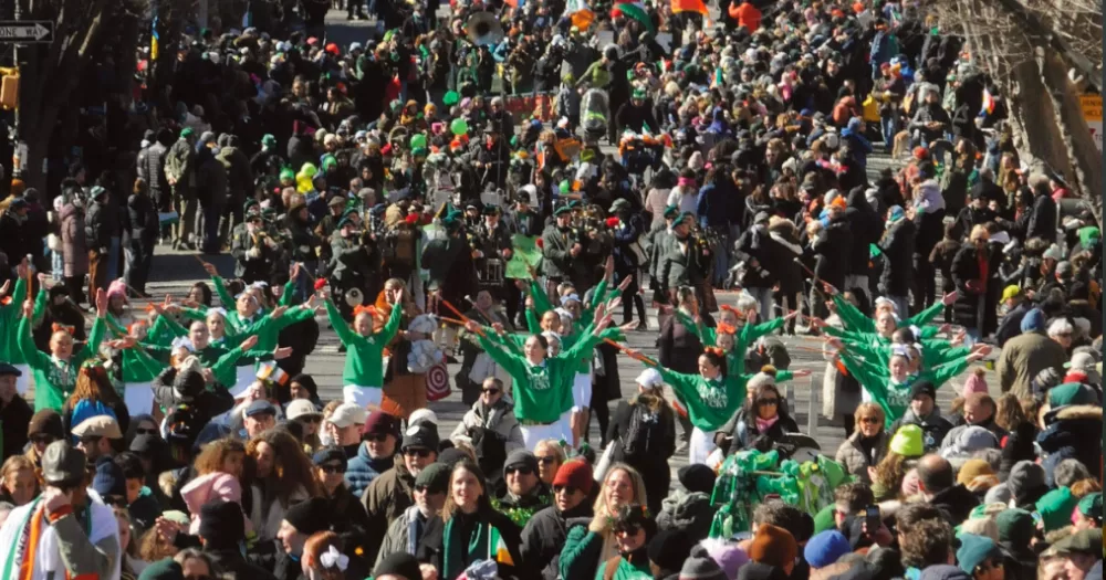 Thousands march at the St. Pat’s for All Parade in NYC