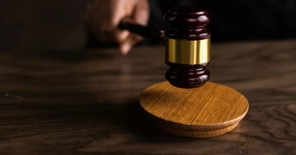 This article is about a law banning same-sex relations in Senegal. A judge's gavel in a courtroom.