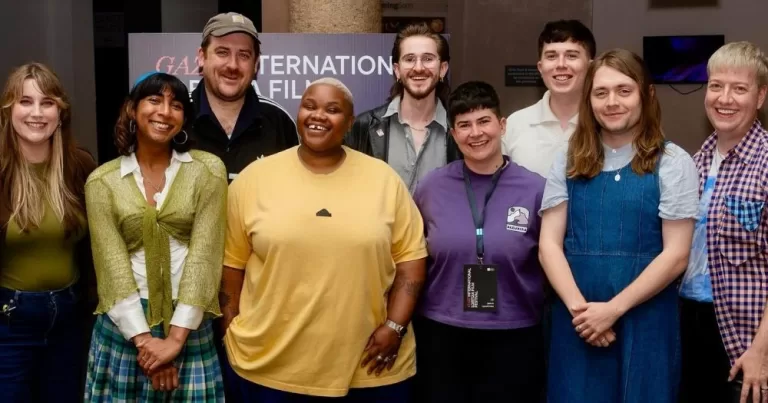 Applications for starGAZE 2026 now open. A group of last years participants and facilitators pose and smile.