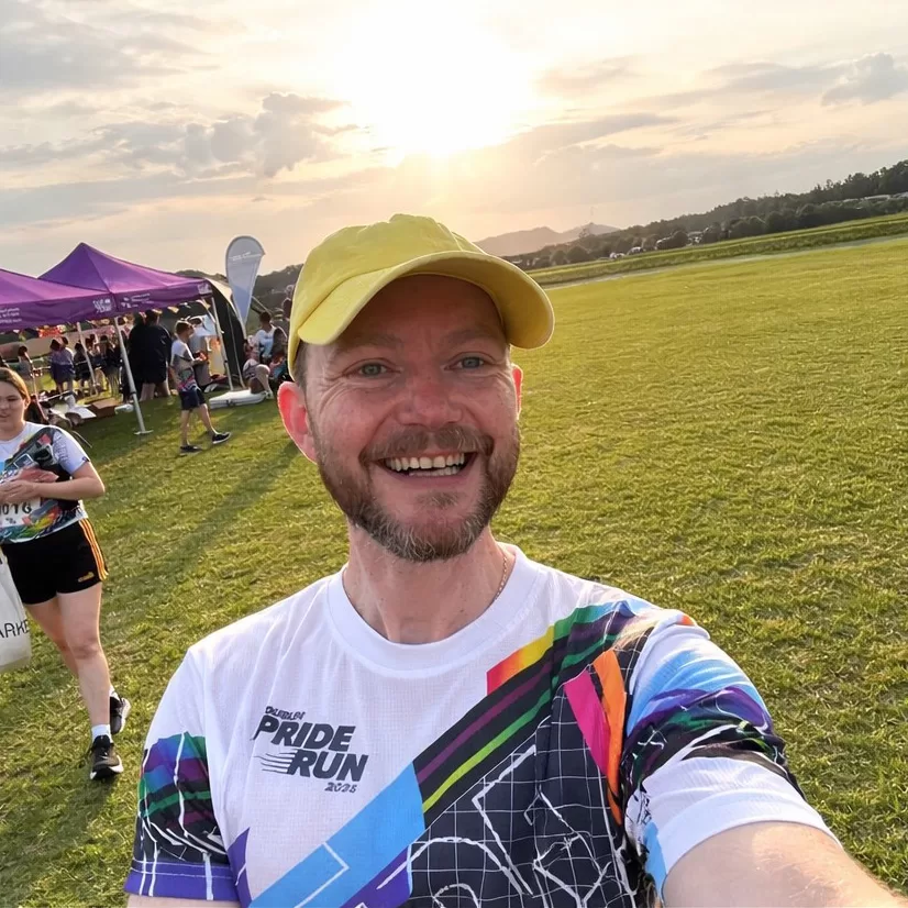 GCN Dublin Marathon runner Arran Whelan