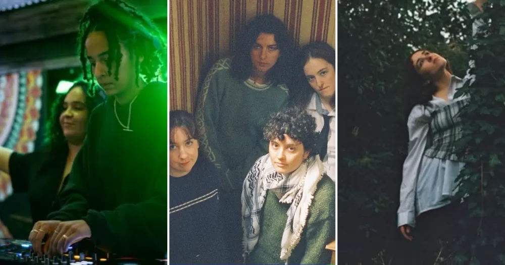 LoveSmoke, The Amniotics and Anca Ioana who are set to play for Queer Shed Sligo's upcoming event