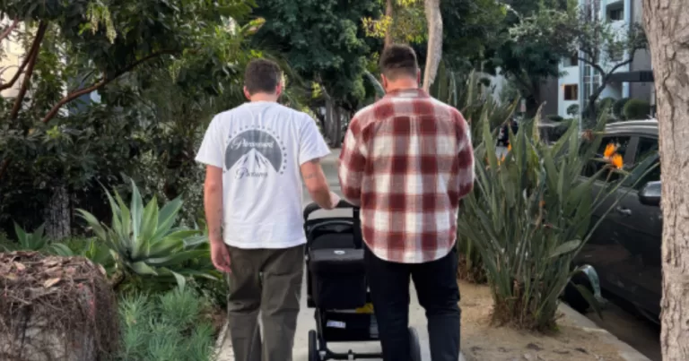 Gay dads who were aproached by a right wing influencer have sinced revied 71k in donations