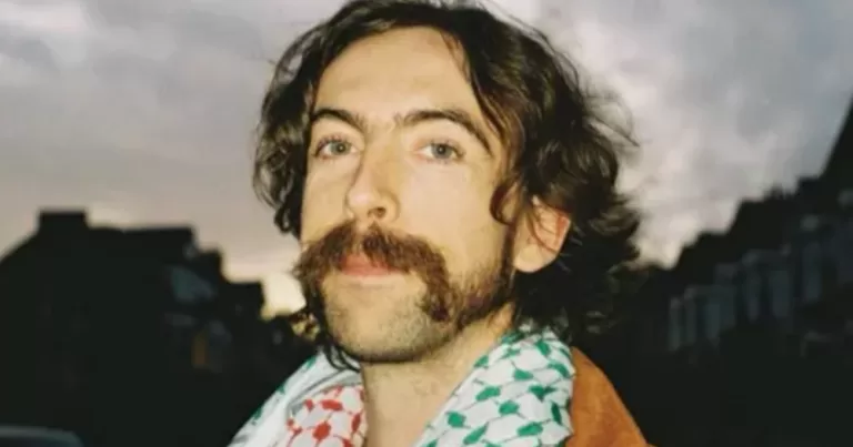 Irish activist Daniel Tatlow-Devally, who is about to stand trial in Germany