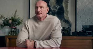A portrait of Gareth Thomas for Grindr for Equality's new campaign.
