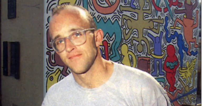 Keith Haring whose rare collection is now on display