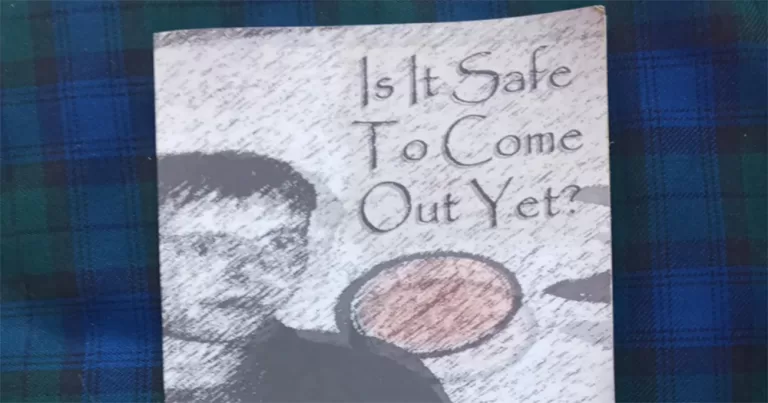 Image of the cover of Denis Mockler's poetry collection Is it Safe To Come Out Yet?
