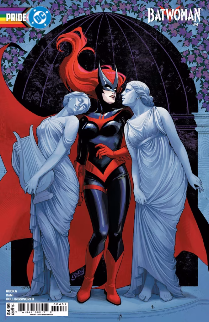 Batwoman #4 cover for DC's Pride cover series
