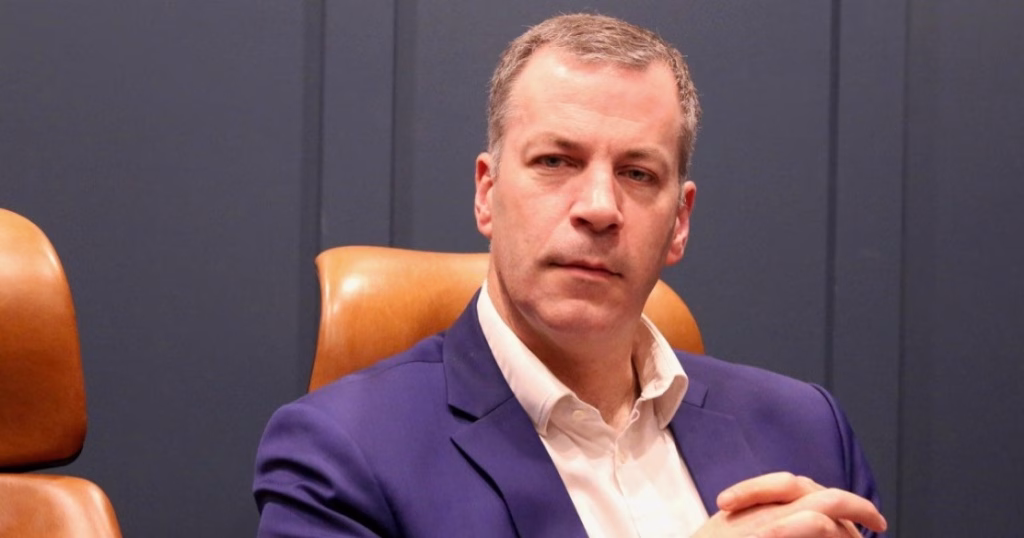 Image shows Hermann Kelly founder and former leader of the far right political party The Irish Freedom Party.