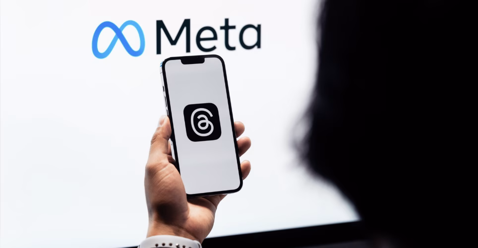 This article is about hateful content on Meta. This image shows someone using the Meta platform Threads.
