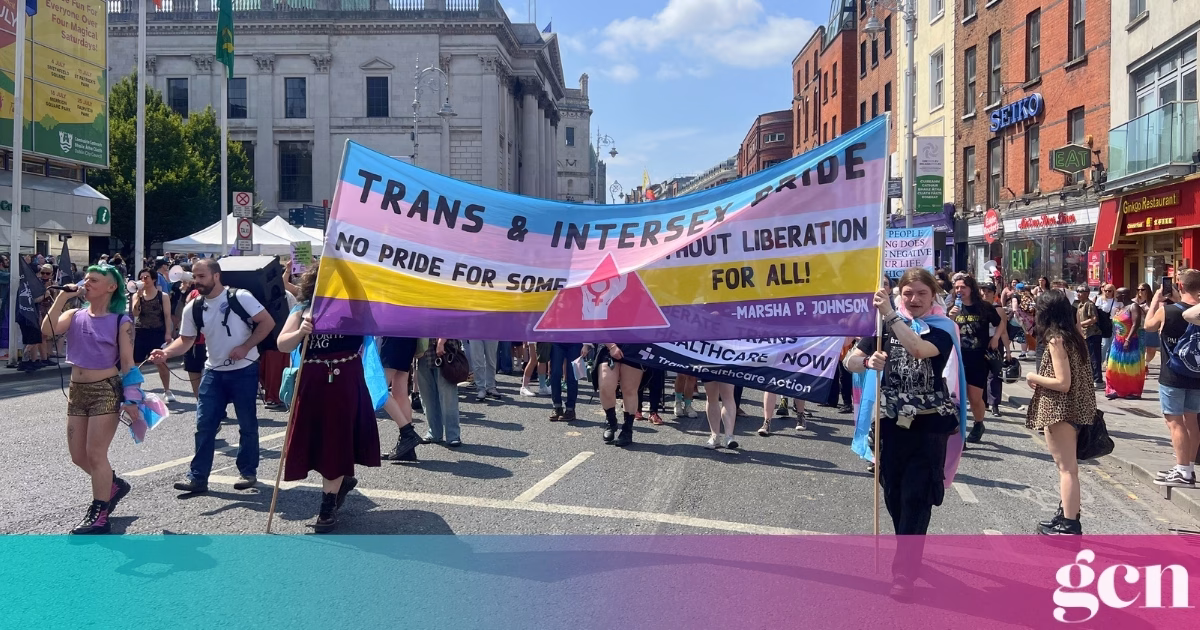 Thousands take to the streets for Trans and Intersex Pride Dublin 2026