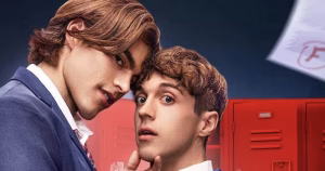 Poster for vertical gay drama, Tutoring My Rival Boy.