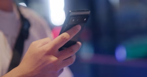 Stock image of someone holding a mobile phone. Grindr has revealed the international hookup slang that can get lost in translation.